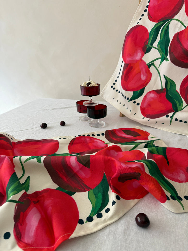 Cherry Tea Towel