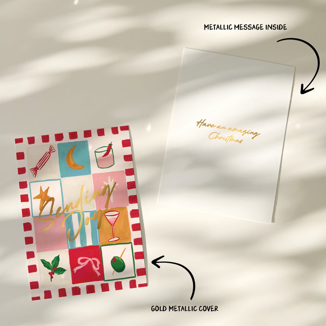 Sending Joy Premium Christmas Card