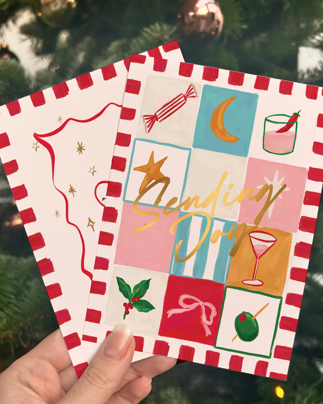 Sending Joy Premium Christmas Card