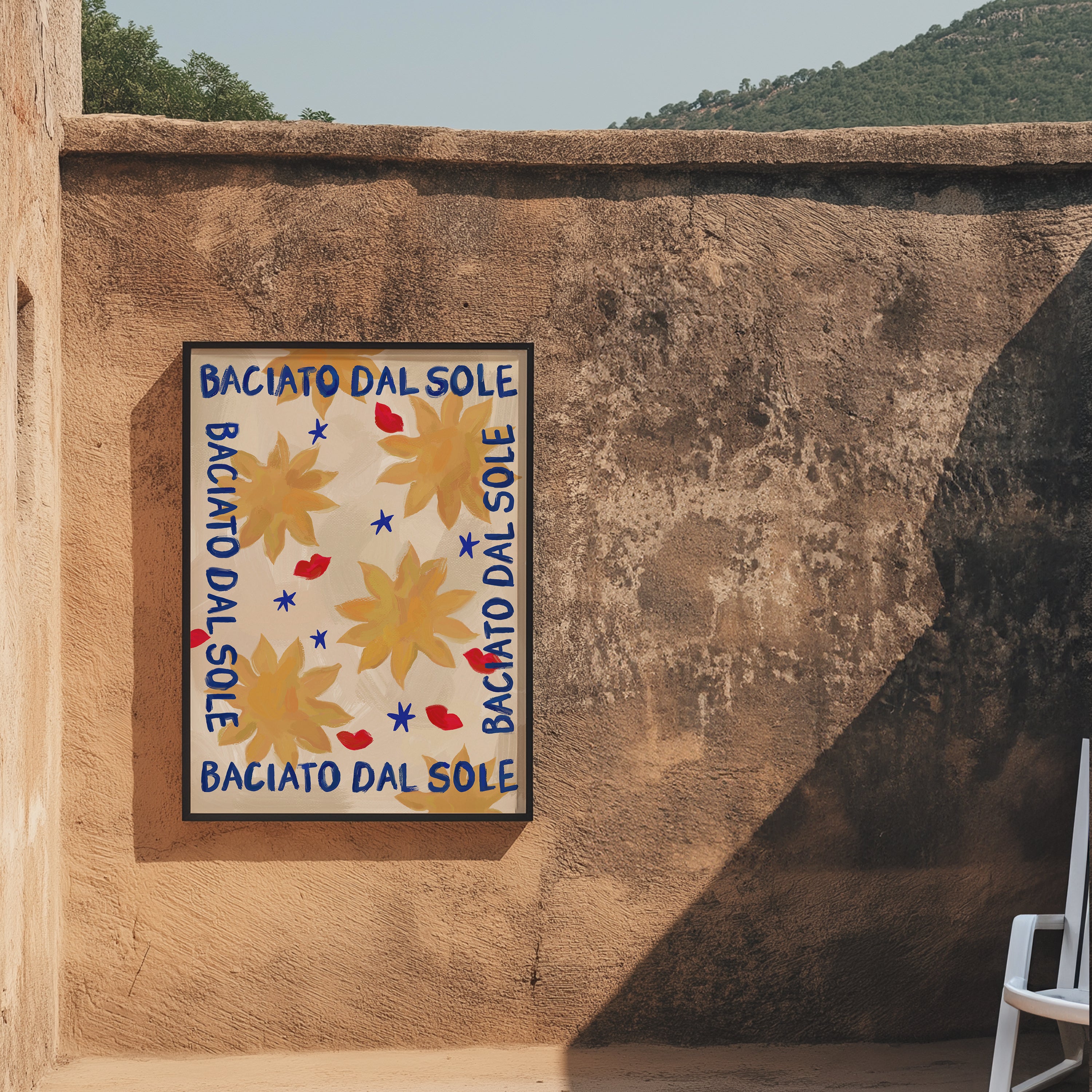 Kissed by the Sun Art Print