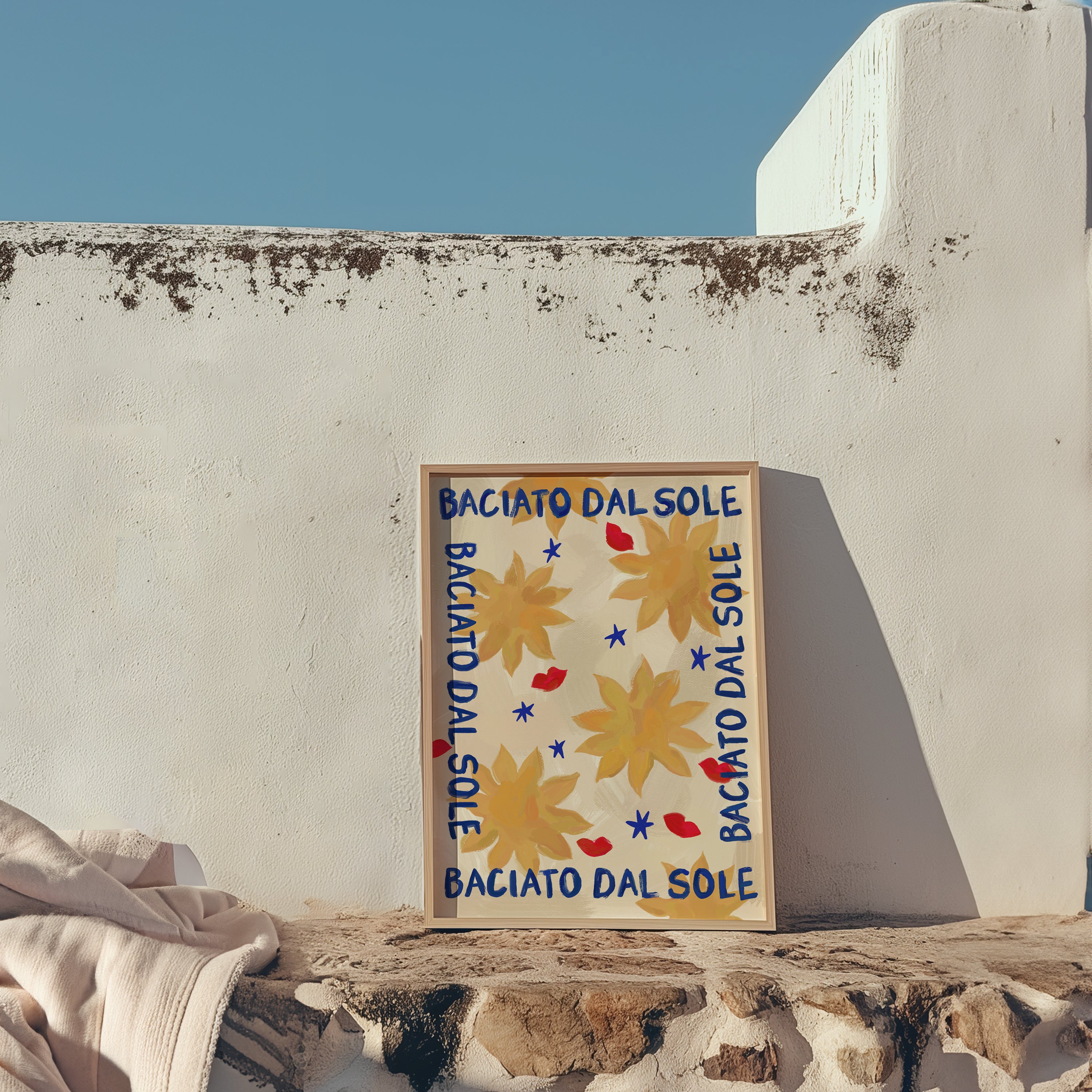 Kissed by the Sun Art Print