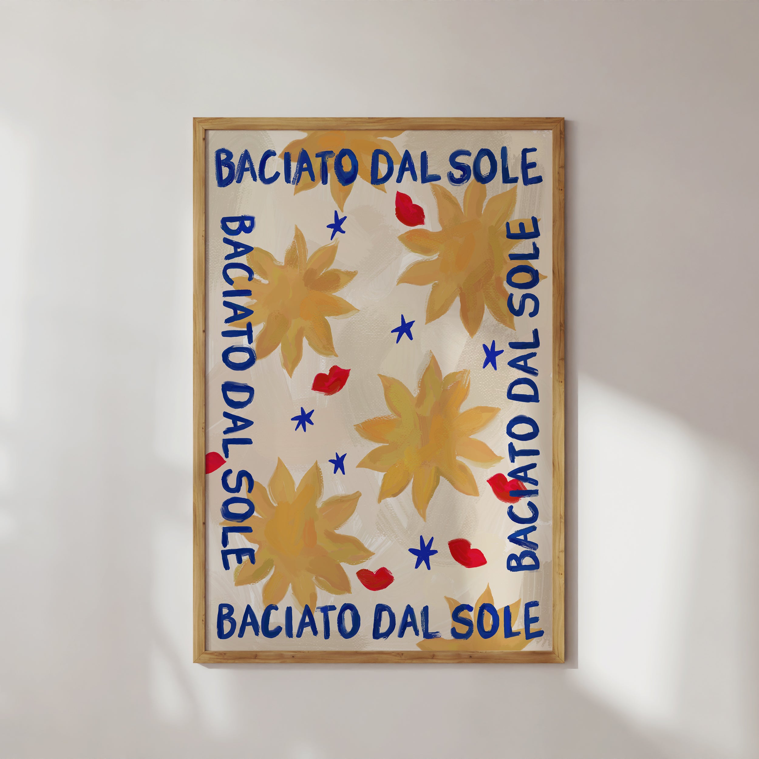 Kissed by the Sun Art Print