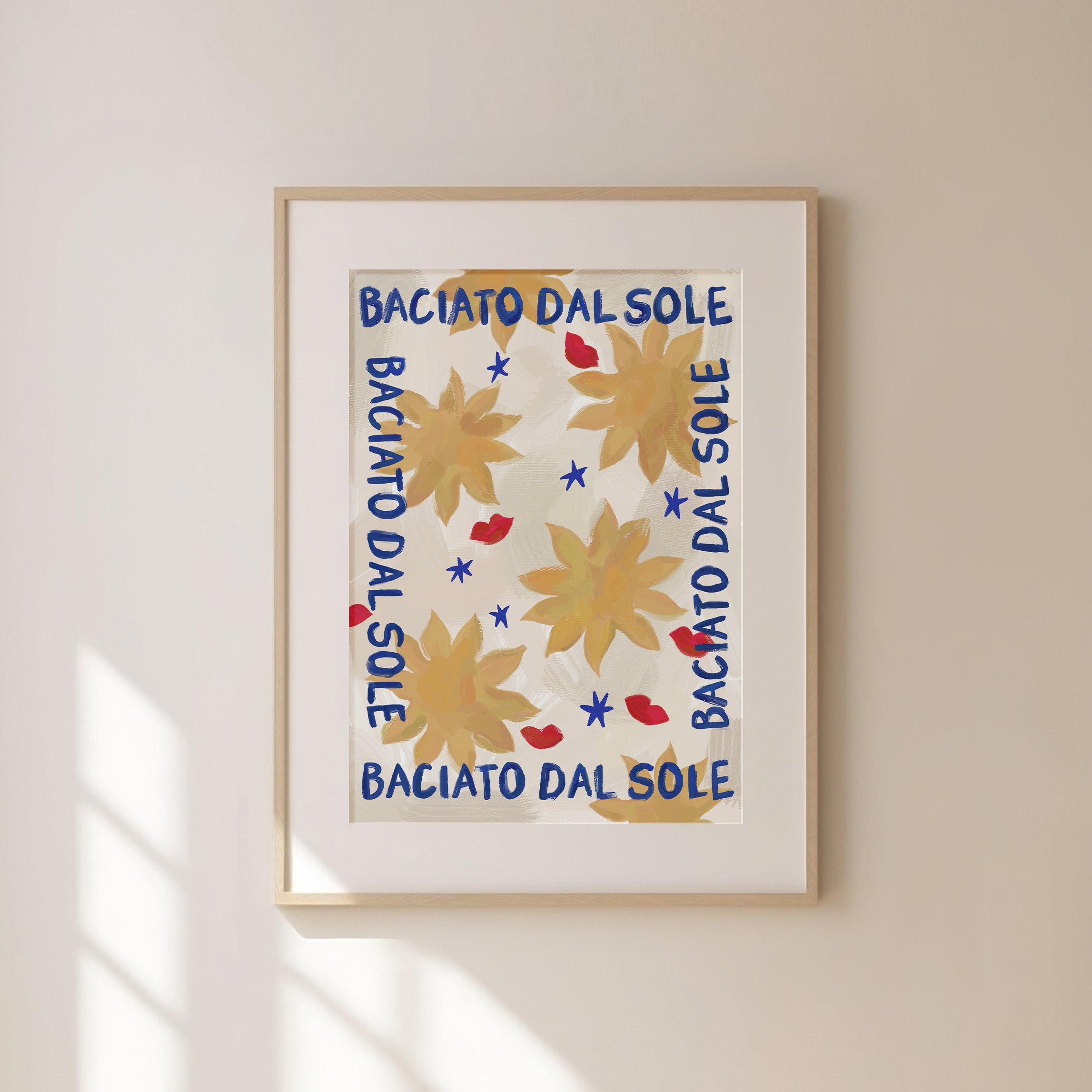 Kissed by the Sun Art Print