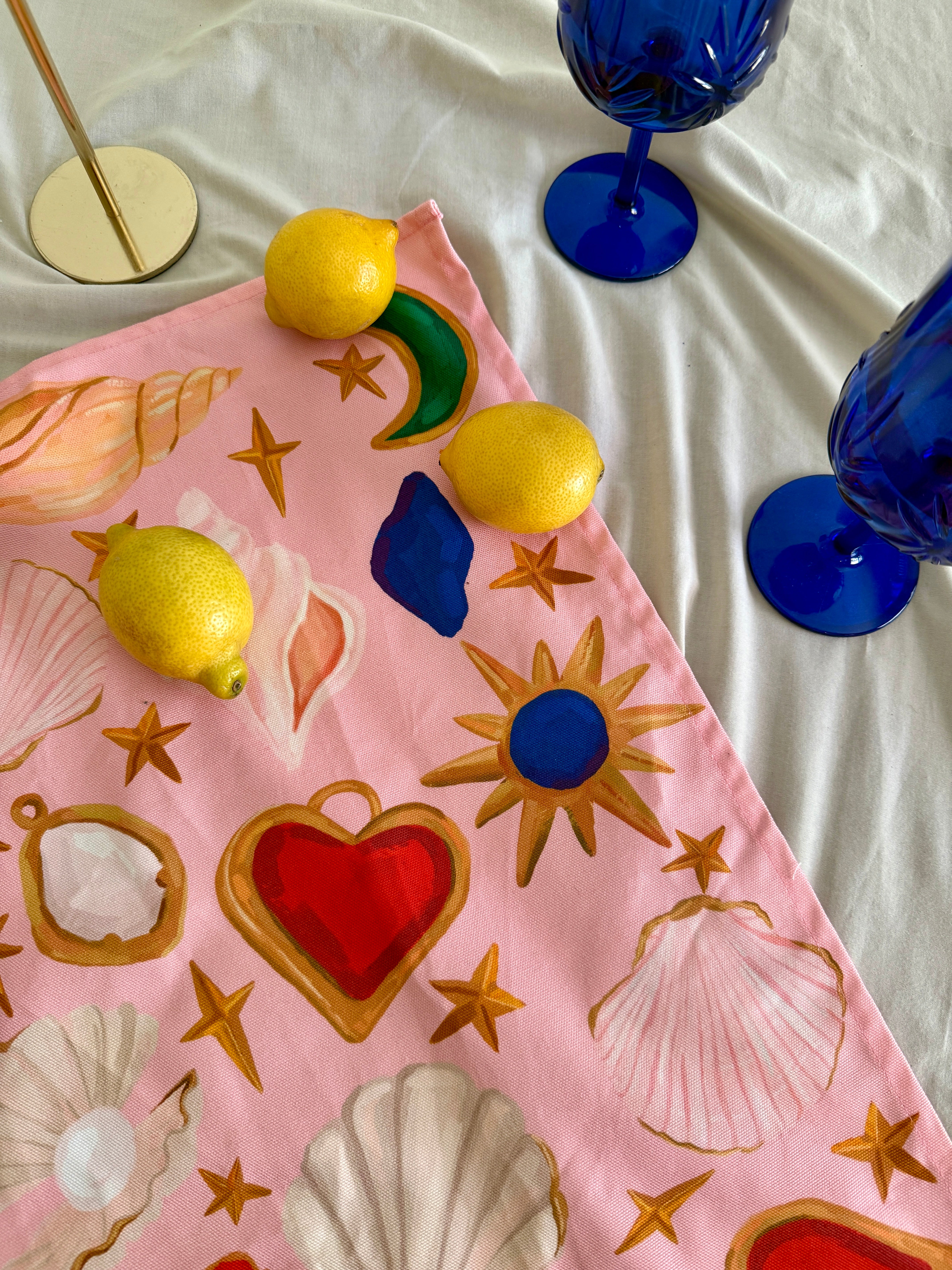 Cosmic Shell Tea Towel