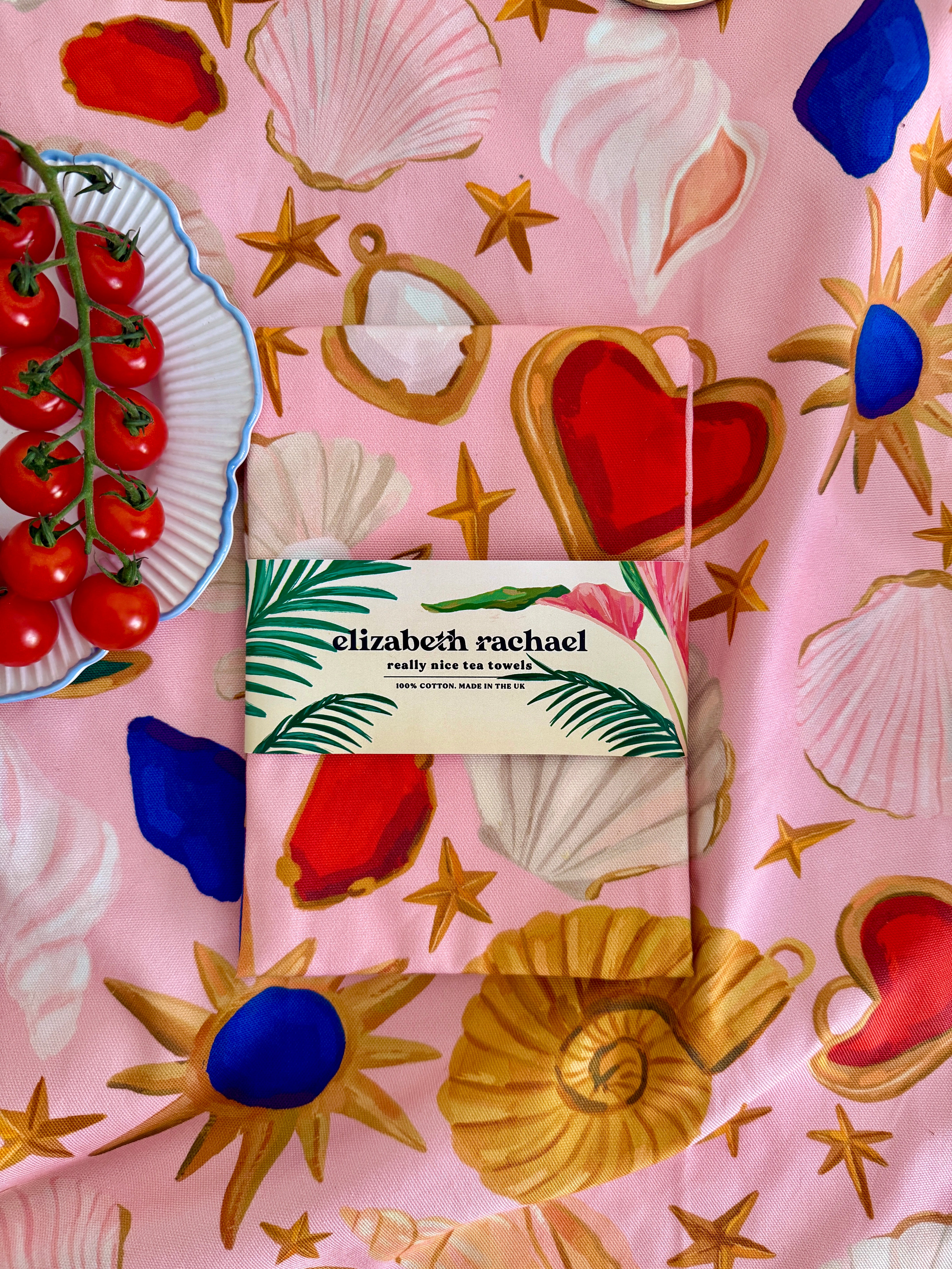 Cosmic Shell Tea Towel