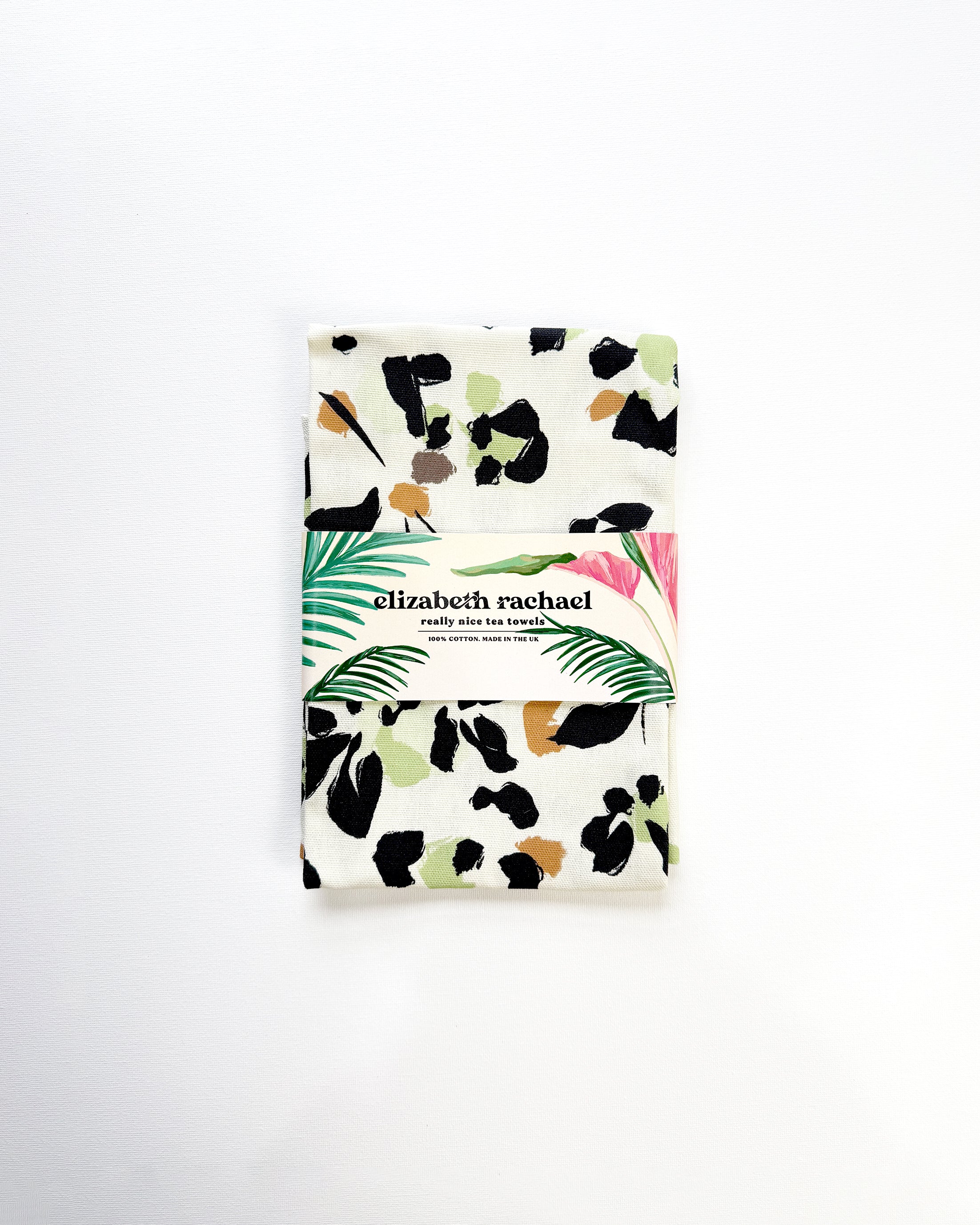 Leopard Print Tea Towel