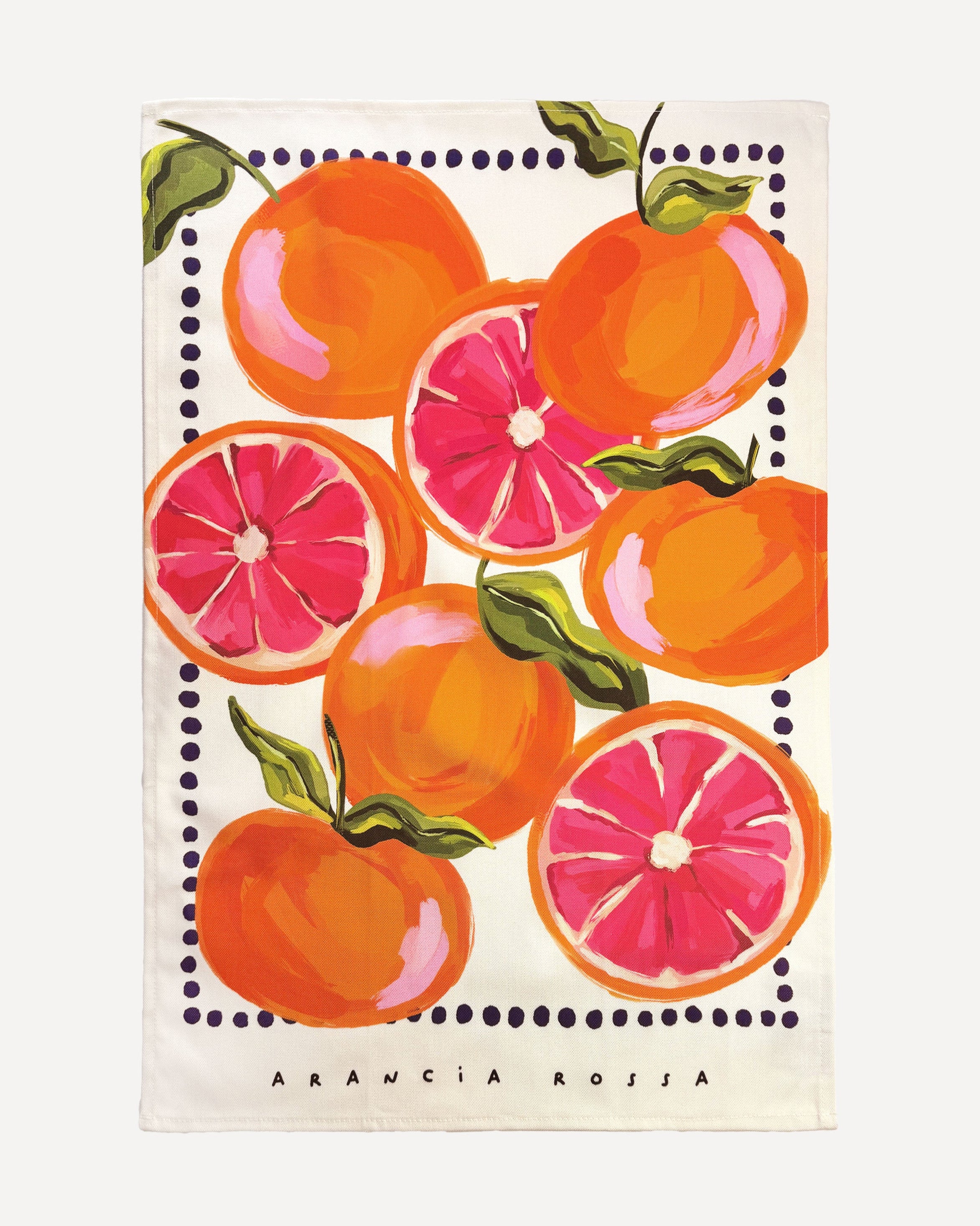 Blood Orange Tea Towel