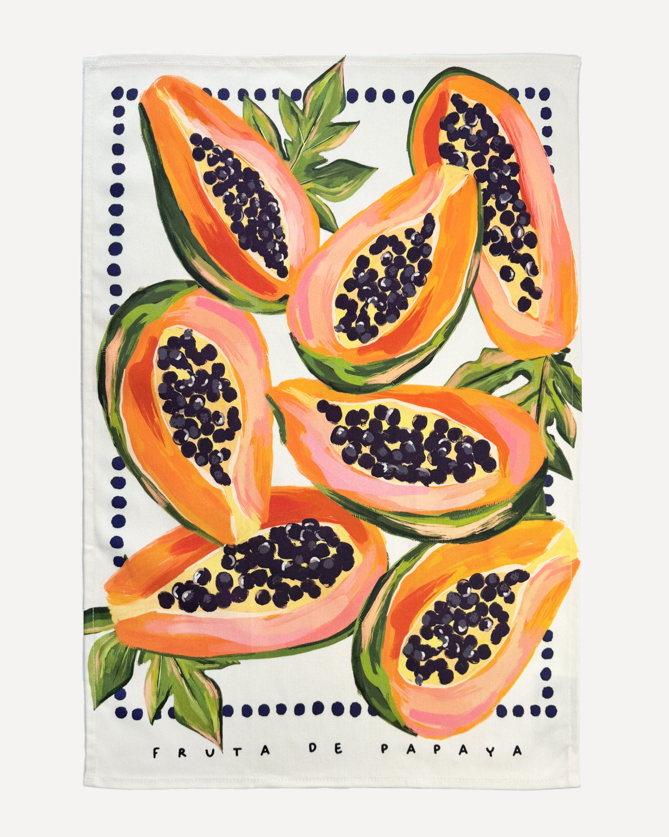 Papaya Tea Towel