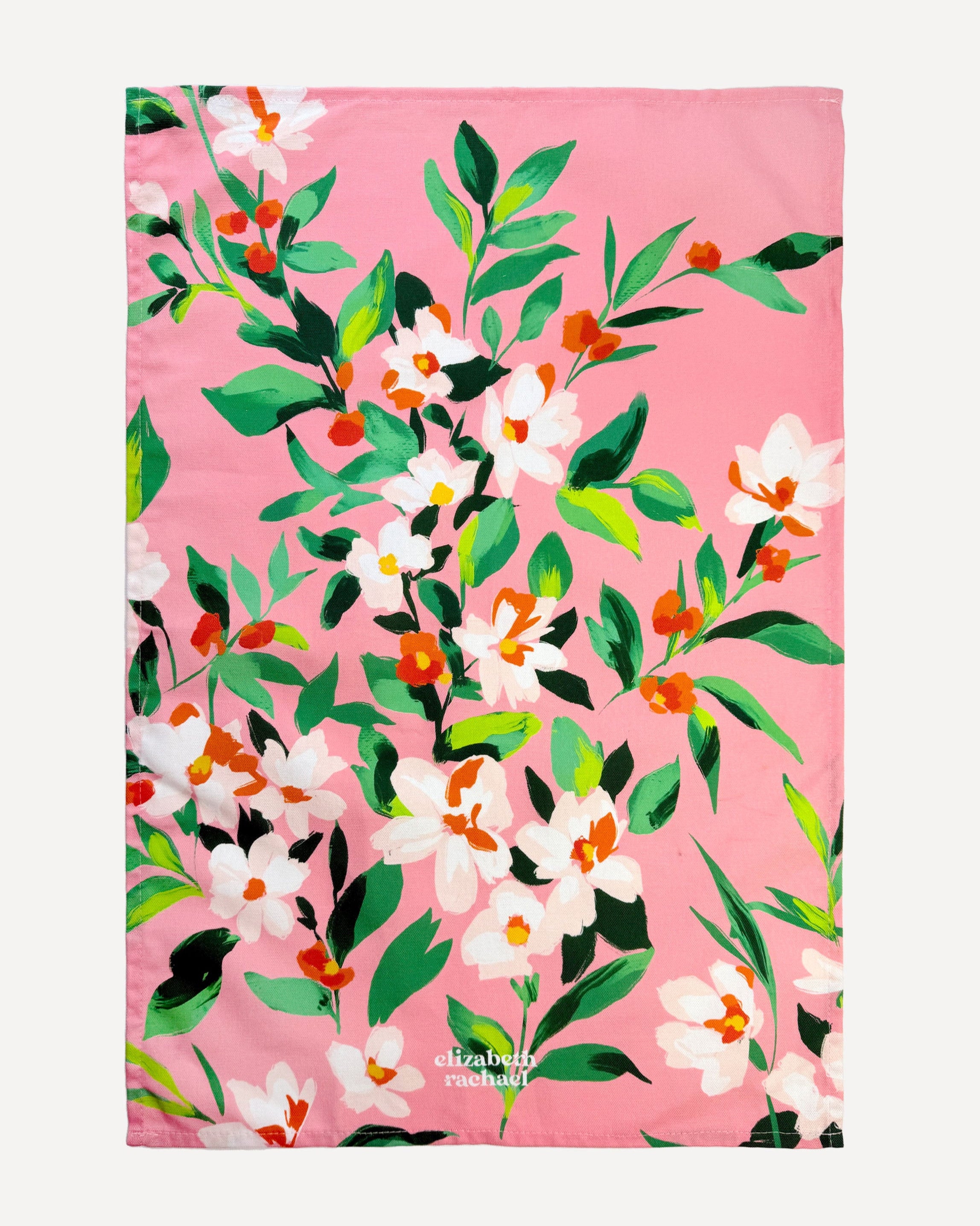 Floral Tea Towel